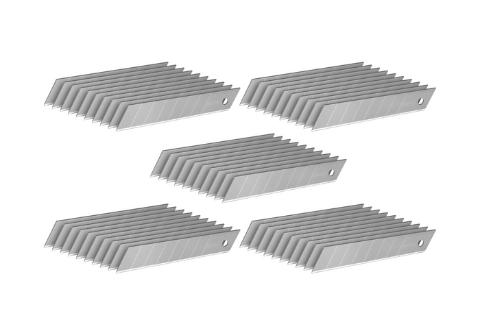 STANLEY avbrytbare knivblad 18 mm reserveknivblad 50 stk.