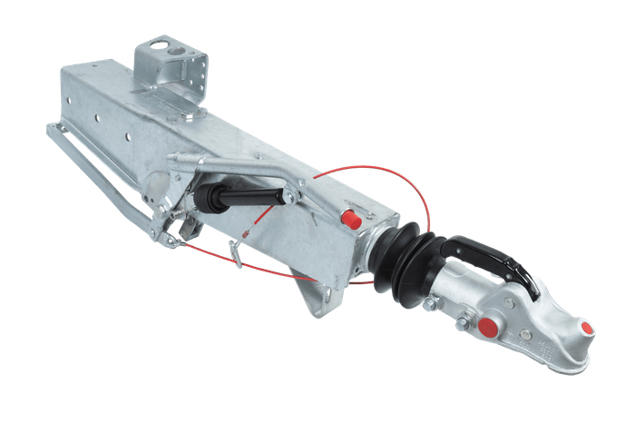 AL-KO 2.8VB1 påløpsanordning med AK351 tilhengerfeste for en 3500 kg tilhenger med firkantet drag