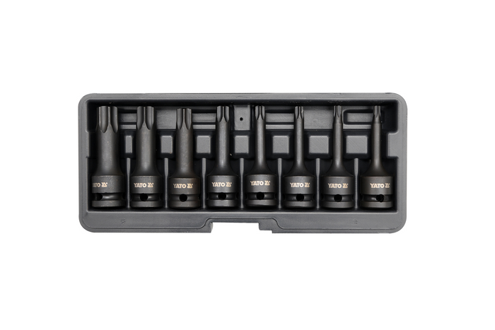 Torx-slagnøkler YATO YT-1065 1/2" 8 stk.