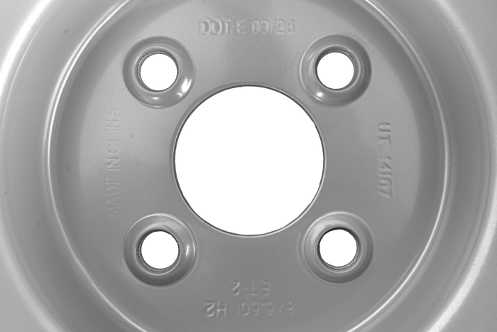 UNITRAILER stålfelg 5,5Ix8"H2 4x100 ET:-2