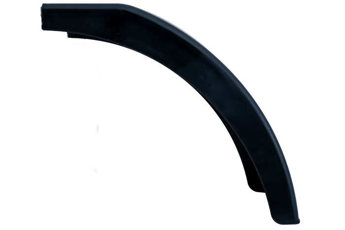 Halvskjerm for tilhenger DOMAR DR1012201 hjulbue 384/200mm høyre