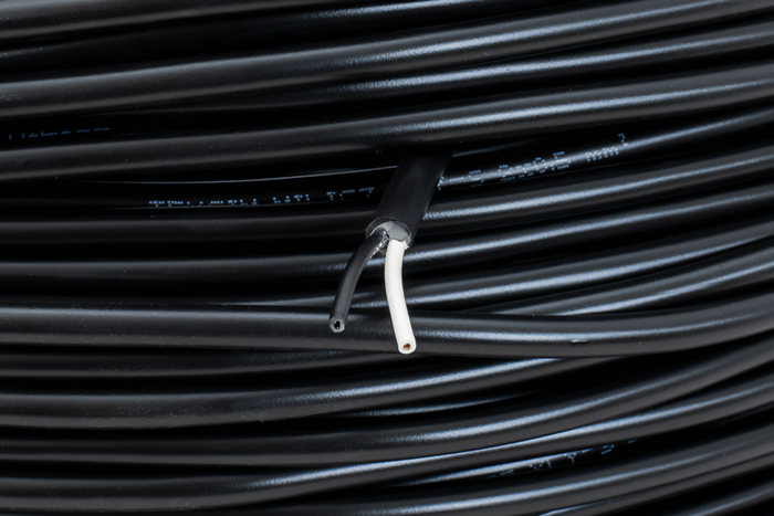 TEXSIM YLY-S 2x0,5 to-leder elektrisk kabel - 1m