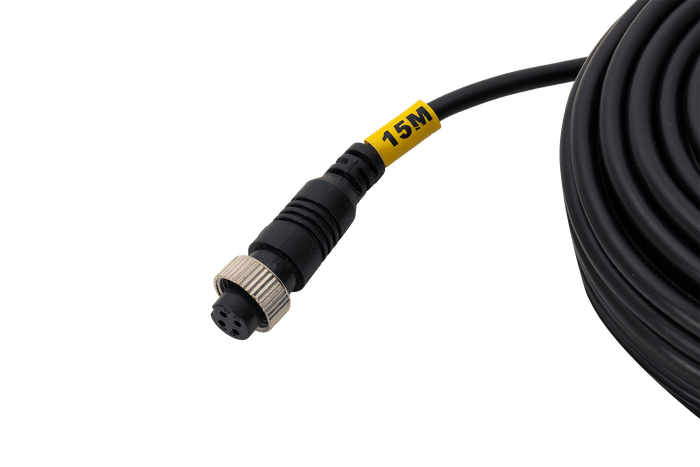 4-PIN-kabel for TT Technology TT.2A15M ryggesystem, lengde 15 m