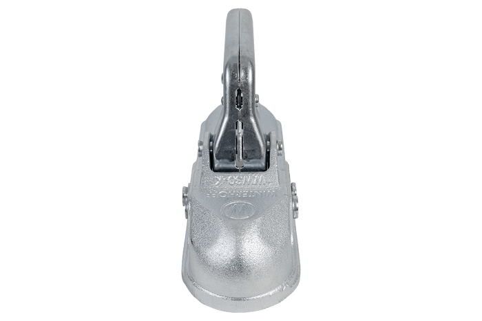 WINTERHOFF WW 30-K+Z kulekobling for 3000 kg tilhenger med 35-51 mm rørdrag, støpejern