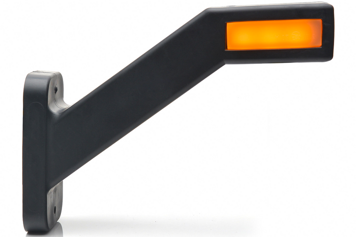 WAŚ 1448 P LED høyre markeringslampe på en gummiarm