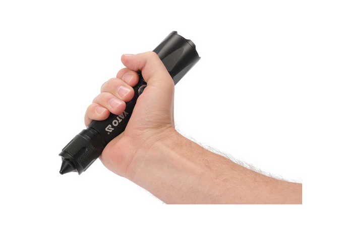 YATO YT-085609 LED 900lm multifunksjonslommelykt, powerbank, flaskeåpner, nødhammer