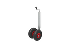 ProPlus 341508 støttehjul pneumatisk hjul 300 kg 48 mm 660-870 mm