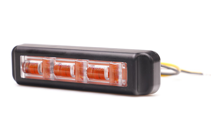 Varsellampe WAŚ 2466 W285 LED blinkende lampe oransje MASTER/SLAVE