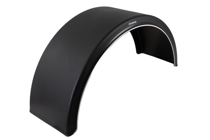 Skvettskjerm for tilhenger 19,5-22,5" DOMAR DK1675 hjulbue 1300/430 mm