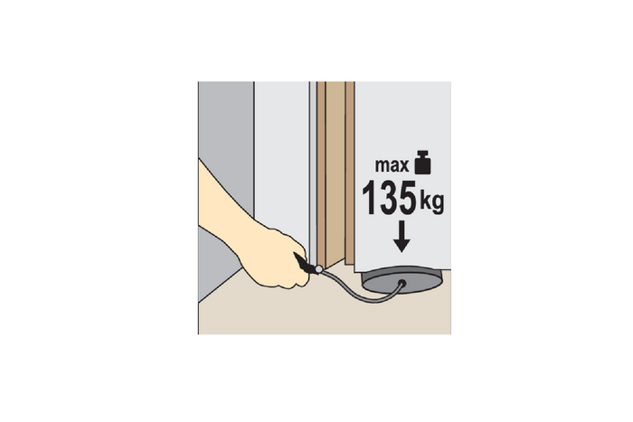 YATO YT-67380 monteringspute, lastekapasitet 135 kg