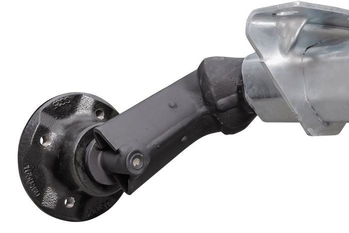 AL-KO OPTIMA ubremset aksel for tilhenger 750kg 1200mm 1700mm 4x100