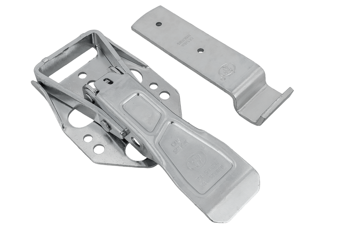 Sidefeste med STEELPRESS ZB-04C+Z-01A feste for fullstendig lukking av tilhengersiden