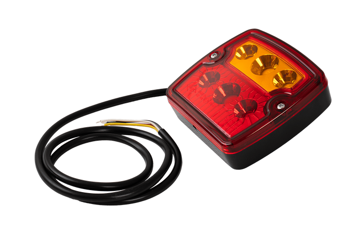 HORPOL LZD 967 LED-baklys 3 funksjoner universal