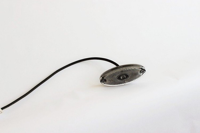 ASPÖCK FLATPOINT II LED-markeringslampe, hvit, universal