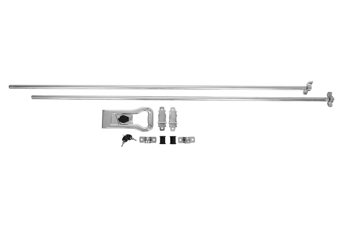 STEELPRESS ZD-03 V.3 låsebolt for containerhenger, dørlås 3000 mm