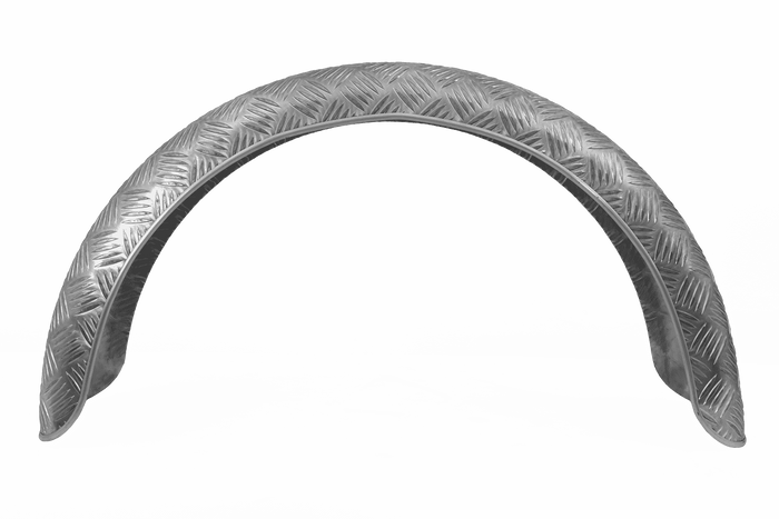 Tilhengerskjerm 15-16" DOMAR D29130 hjulbue 790/220mm