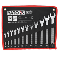 YATO YT-0362 kombinasjonsnøkler 8-24mm 12 stk.