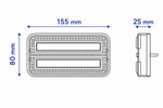TT Technology TT.12028B-CAN LED baklykter 3 funksjoner CANBUS magnet venstre + høyre