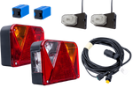Lyssett: DOBPLAST DPT35 baklykter + ASPÖCK FLEXIPOINT I sidemarkeringslys + MANTES 4,5m 7PIN ledningsnett