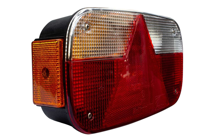 ASPÖCK Multipoint III baklykt, 8 funksjoner, venstre