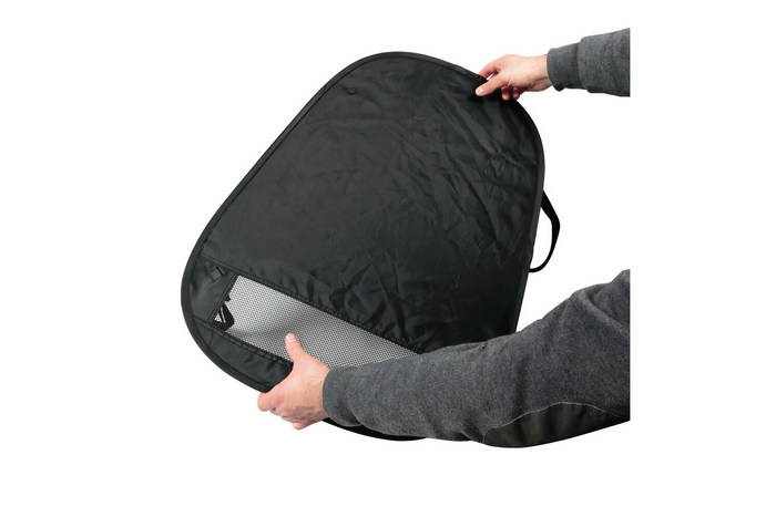 Hundeskillevegg LAMP PET-4 barriere festet til forsetene 50x66cm