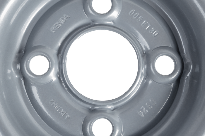 Stålfelg KENDA tilhenger 4Jx13"H2 4x100 ET:30