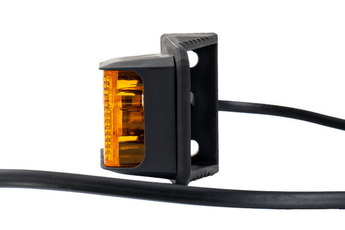 DOBPLAST DPT15 LED markeringslampe, oransje, universal, med holder