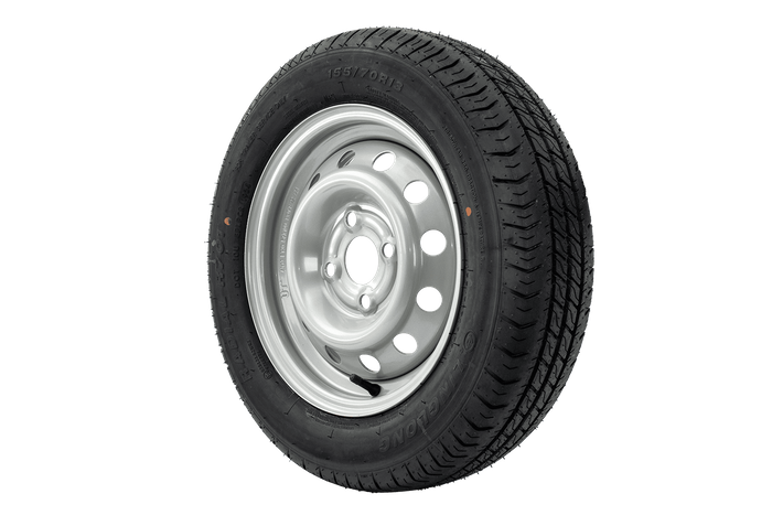 Tilhengerhjul LINGLONG DEKK 155/70 R13 75N UNITRAILER FELG 4Jx13"H2 4x100 ET:30