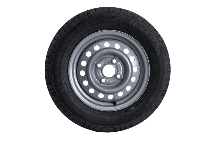 Tilhengerhjul DEKK KENDA 155/80 R13 84N FELG KENDA 4Jx13"H2 4x100 ET:30