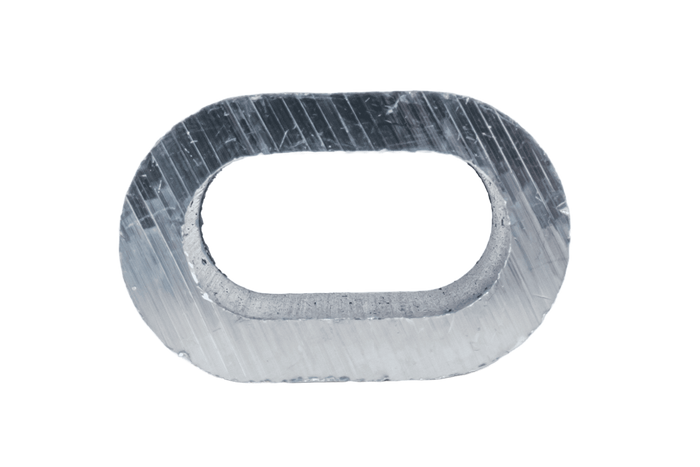 Aluminiumskobling for tau DROMET ZLA10 hylse for tau 10 mm