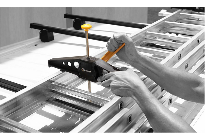 Sett med to LOKHEN STOPPY 606510100 stigefestebraketter