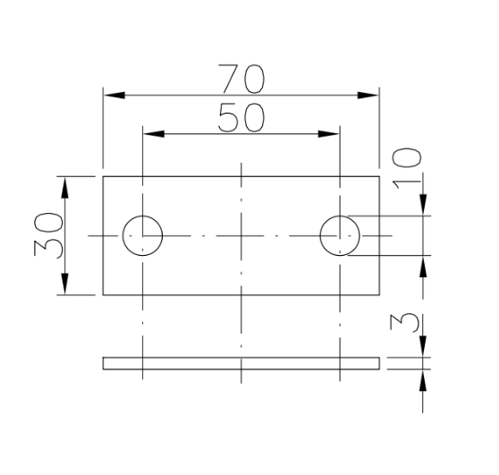 Winterhoff skive for klemme ZBF 10-PO og ZBF 10-SD