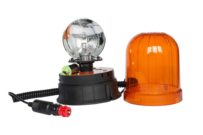 Varselblinklampe H1 pære magnetisk beacon 93