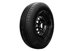 Forsterket hjul for tilhenger LINGLONG DEKK 185/80 R14C 104/102N UNITRAILER FELG svart 5,5Jx14"H2 5x112 ET:30