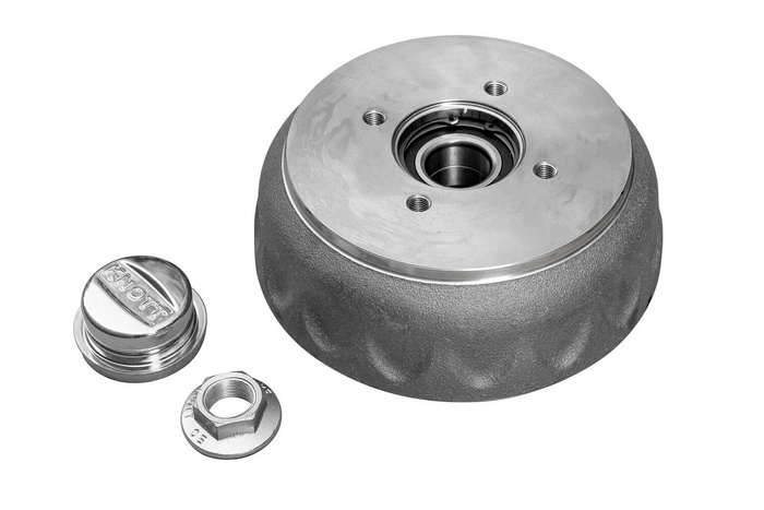 Bremsetrommel med KNOTT 200x50 4x98 lager