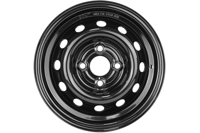 Stålfelg UNITRAILER tilhenger 4Jx13"H2 4x100 ET:30