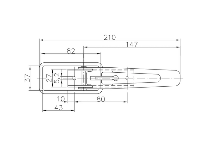 WINTERHOFF BV 10-1 tilhengerkrok