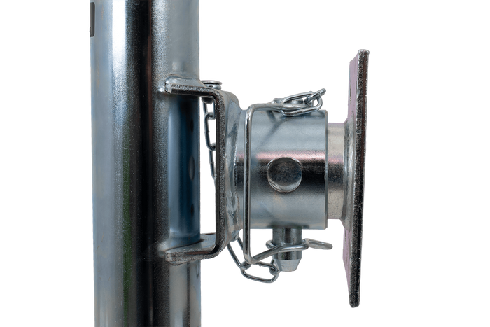 Komplett sveivstøtte S.170033 + adapter S.29317 SIMOL for 1300 kg tilhenger