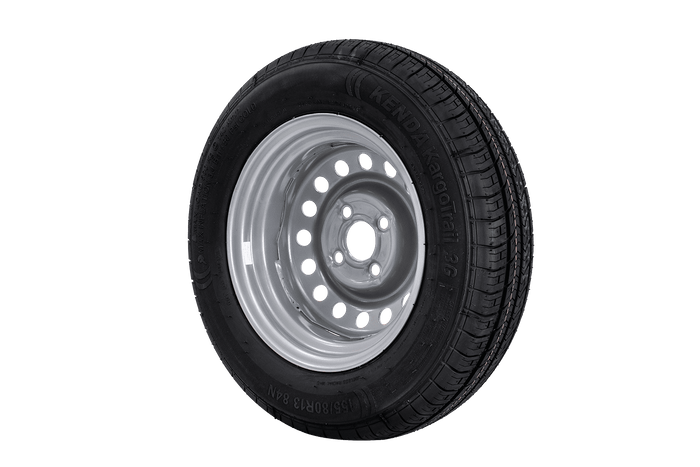 Tilhengerhjul DEKK KENDA 155/80 R13 84N FELG KENDA 4Jx13"H2 4x100 ET:30
