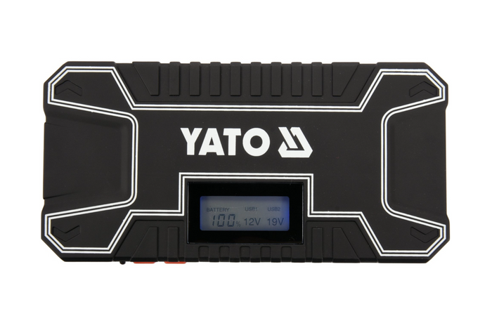 YATO YT-83082 powerbank 12000mAh med LCD-skjerm