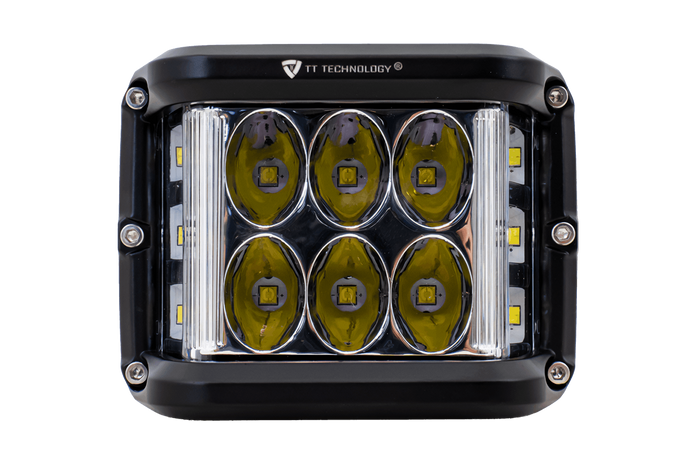 Sett med to LED-arbeidslamper, reflektor TT TECHNOLOGY TT.13209 12xLED 2200lm