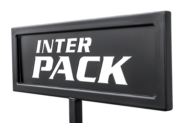 INTER PACK sykkelstativ til tilhengerfeste for 2 stativer 1368 mm 800 mm