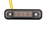 FRISTOM FT-081 LED MØRK markeringslampe, oransje, universal