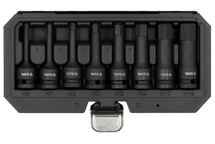 YATO YT-1066 sekskantmuttertrekkere piper 6-19mm 8 stk.
