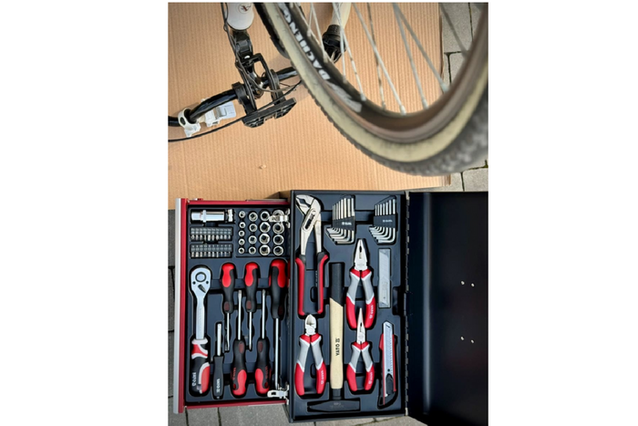 Verktøykasse 80 deler YATO YT-38951