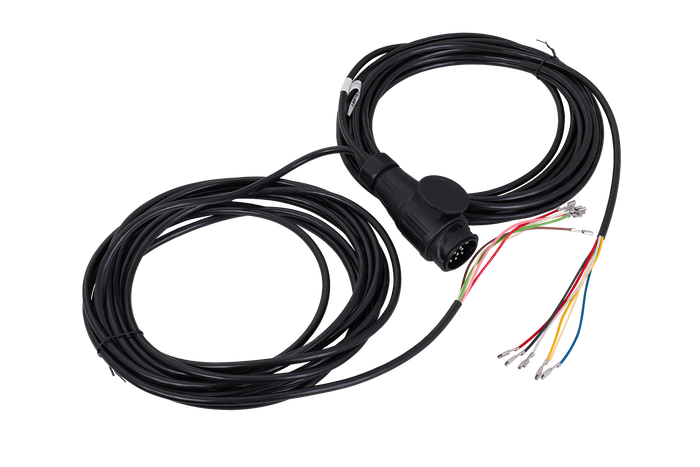 MANTES elektrisk installasjon tilhenger bergingsbil sele 7 m 13 PIN-plugg 6.3 kontakter