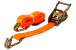 UNITRAILER 3m/35mm/2t oransje transportbånd med strammer