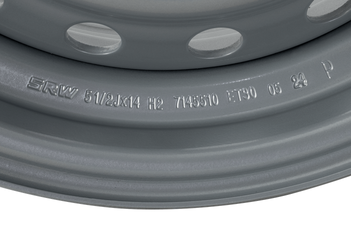 Stålfelg UNITRAILER 5.5Jx14"H2 5x112 ET:30 tilhenger