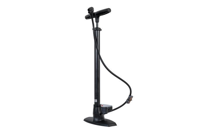 Universell sykkelpumpe med trykkmåler FISCHER 85580