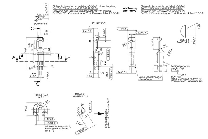 Opphengsøyet til AL-KO Bowden-kabelen